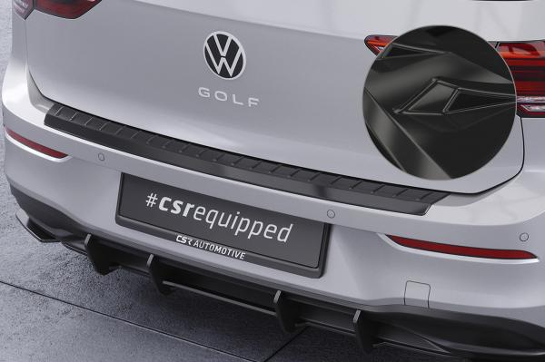 CSR Ladekantenschutz für VW Golf 8 (Typ CD) LKS012-G Glossy schwarz glänzend (keine Lackierung erforderlich)