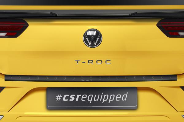 CSR Ladekantenschutz für VW T-Roc (Typ A1) LKS013-G Glossy schwarz glänzend (keine Lackierung erforderlich)