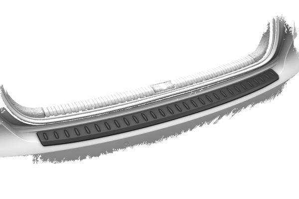 CSR Ladekantenschutz für Audi Q3 (F3) LKS019-G Glossy schwarz Hochglanz (keine Lackierung erforderlich)