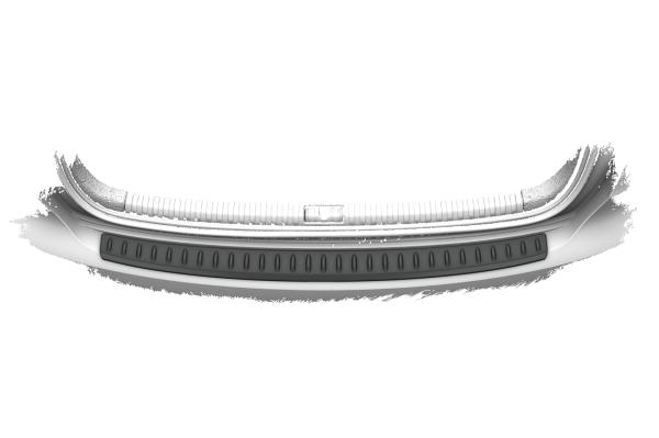 CSR Ladekantenschutz für Audi Q3 (F3) LKS019-G Glossy schwarz Hochglanz (keine Lackierung erforderlich)