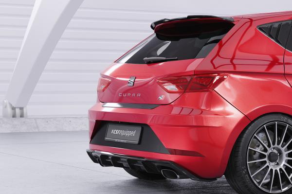 CSR Ladekantenschutz für Seat Leon 3 (Typ 5F) LKS022-G Glossy schwarz glänzend (keine Lackierung erforderlich)