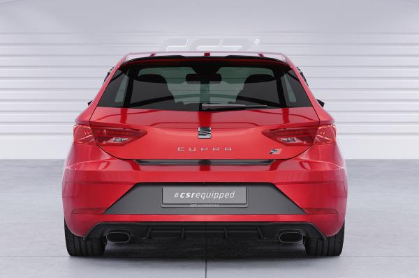 CSR Ladekantenschutz für Seat Leon 3 (Typ 5F) LKS022-G Glossy schwarz glänzend (keine Lackierung erforderlich)