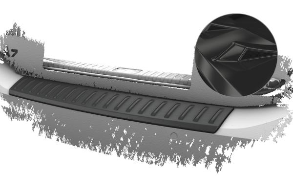 CSR Ladekantenschutz für Audi A7 C8 (Typ 4K) LKS030-G Glossy schwarz glänzend (keine Lackierung erforderlich)
