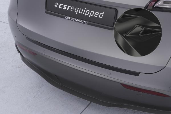 CSR Ladekantenschutz für Tesla Model Y LKS045-G Glossy schwarz Hochglanz (keine Lackierung erforderlich)