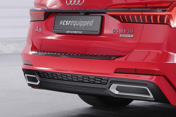 CSR Ladekantenschutz für Audi A6 C8 (Typ 4K/F2) LKS048-G Glossy schwarz glänzend (keine Lackierung erforderlich)
