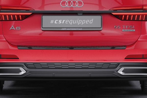 CSR Ladekantenschutz für Audi A6 C8 (Typ 4K/F2) LKS048-G Glossy schwarz glänzend (keine Lackierung erforderlich)
