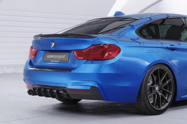 CSR Ladekantenschutz für BMW 4er F36 LKS054-G Glossy schwarz glänzend (keine Lackierung erforderlich)