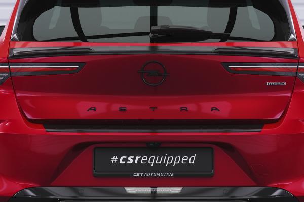 CSR Ladekantenschutz für Opel Astra L Schrägheck LKS059-G Glossy schwarz glänzend (keine Lackierung erforderlich)