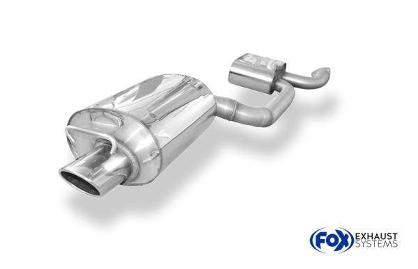 Fox Halbanlage ab Kat für Mercedes SLK Typ 170 – 115x85 mm (Typ 170)