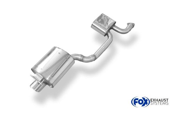 Fox Halbanlage ab Kat für Mercedes SLK Typ 170 – 115x85 mm (Typ 170)