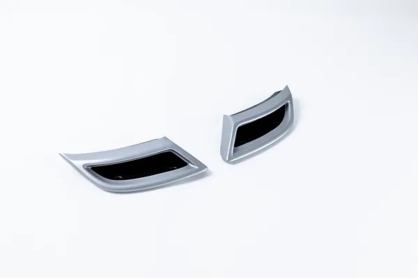Milotec - Auspuff-Dummies silber für Skoda Kodiaq NS inkl. Facelift ohne Scout oder Sportline