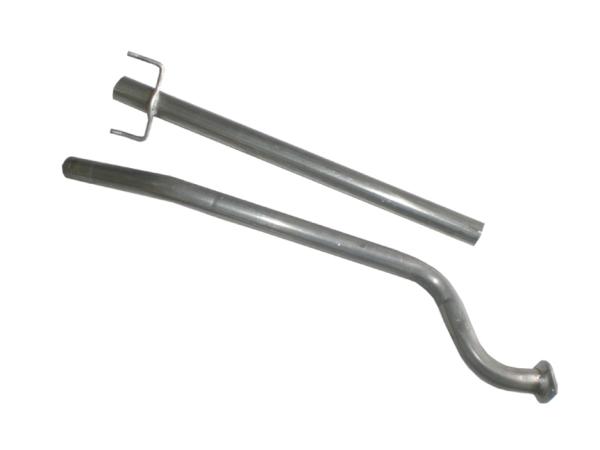 Novus Vor-/Mittelschalldämpfer Ersatzrohr Gruppe N für Opel Astra G (T98) Fließheck/Stufenheck/Caravan/Cabrio/Coupe – aluminierter Stahl – Motorsport/Racing