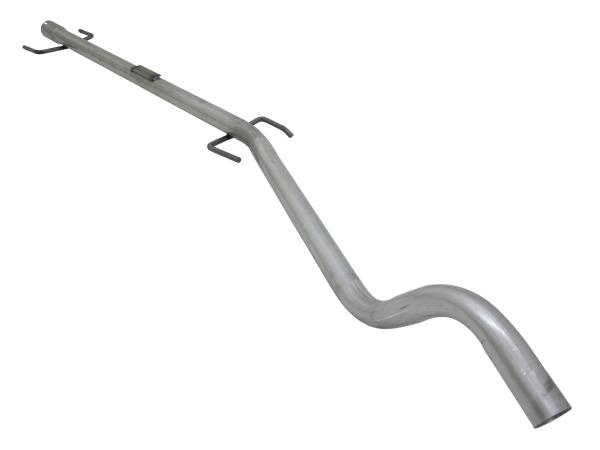 Novus Vor-/Mittelschalldämpfer Ersatzrohr Gruppe N für Opel Astra H/GTC – aluminierter Stahl – Motorsport/Racing