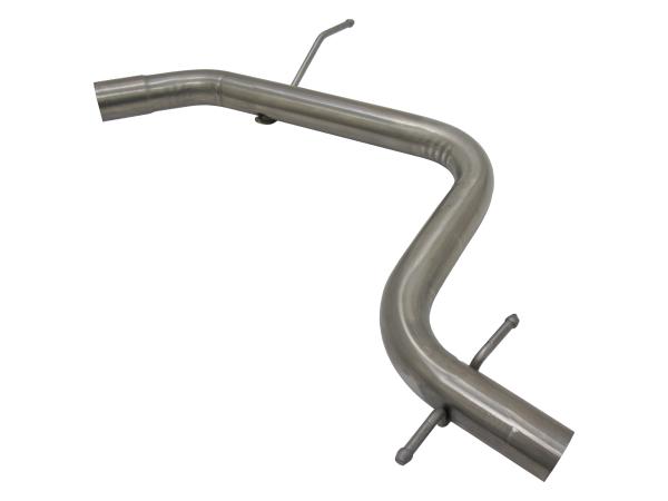 Novus Edelstahl Vor-/Mittelschalldämpfer Ersatzrohr Gruppe N für Audi A3 8P / Seat Leon 1P / VW Golf 5 & 6 / Scirocco / Beetle 5C – 2.0 TFSI/TSI