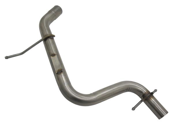Novus Edelstahl Vor-/Mittelschalldämpfer Ersatzrohr Gruppe N für Audi A3 8P / Seat Leon 1P / VW Golf 5 & 6 / Scirocco / Beetle 5C – 2.0 TFSI/TSI