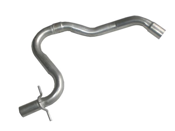 Novus Vor-/Mittelschalldämpfer Ersatzrohr Gruppe N für Audi A3 8P, Seat Leon 1P, VW Beetle 5C, Golf 5/6 & Scirocco – 2.0 TFSI/TSI – Aluminierter Stahl