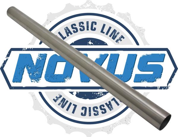 Novus Classic-Line Serien Verbindungsrohr für VW Golf 2/3/4 Cabrio, Jetta 2, Passat 35i & Vento – Edelstahl – mit 50 mm Anschluss