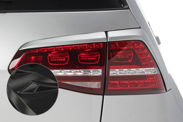 CSR Rücklichtblenden für VW Golf 7 (Typ 1K) RB007-G Glossy schwarz Hochglanz (keine Lackierung erforderlich)