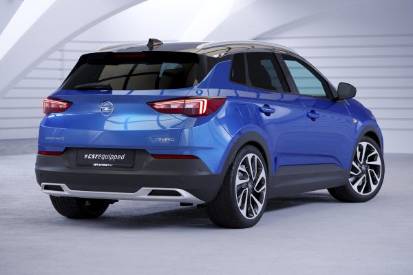 CSR Rücklichtblenden für Opel Grandland X RB017-L schwarz matt (Lackierung erforderlich)