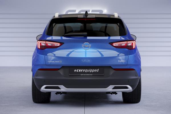 CSR Rücklichtblenden für Opel Grandland X RB017-L schwarz matt (Lackierung erforderlich)