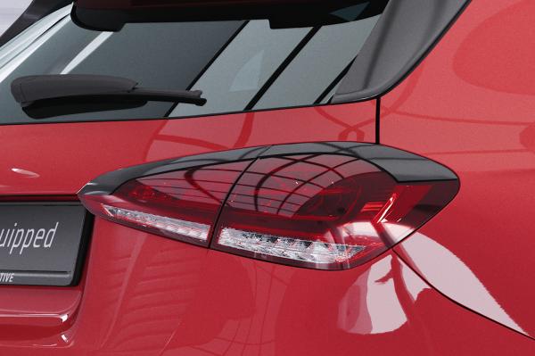 CSR Rücklichtblenden für Mercedes-Benz A-Klasse W177 RB020-L schwarz matt (Lackierung erforderlich)