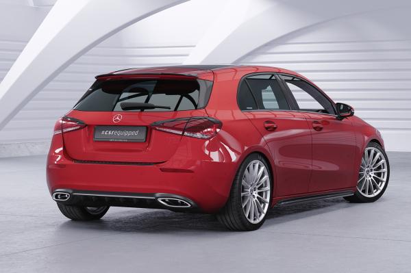 CSR Rücklichtblenden für Mercedes-Benz A-Klasse W177 RB020-L schwarz matt (Lackierung erforderlich)