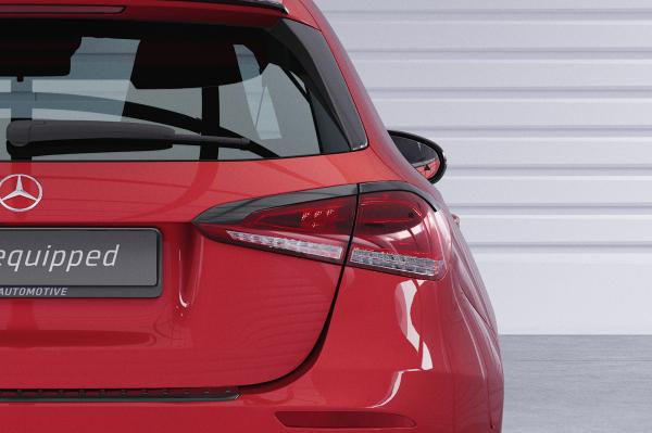 CSR Rücklichtblenden für Mercedes-Benz A-Klasse W177 RB020-L schwarz matt (Lackierung erforderlich)