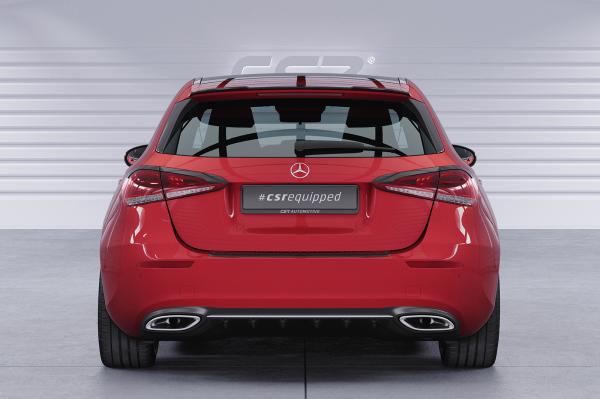 CSR Rücklichtblenden für Mercedes-Benz A-Klasse W177 RB020-L schwarz matt (Lackierung erforderlich)