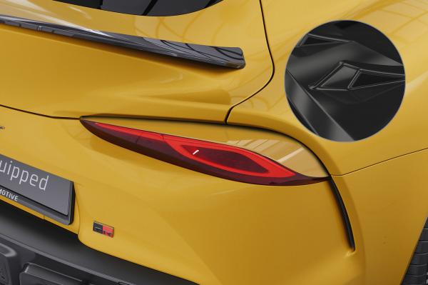 CSR Rücklichtblenden für Toyota GR Supra (A90) RB022-G Glossy schwarz Hochglanz (keine Lackierung erforderlich)