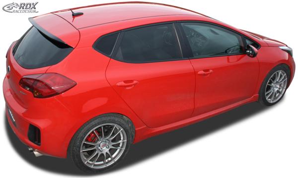 RDX Dachspoiler für KIA Ceed Typ JD (auch GT) Heckspoiler Spoiler Ansatz Abrisskante