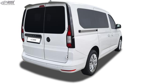 RDX Dachspoiler für VW Caddy SB 2K 2KN (2020+) & FORD Tourneo Connect SK SKN (2022+) mit geteilter Heckklappe Flügeltüren Heckspoiler Spoiler Flügeltürer