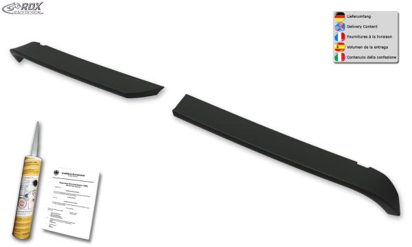 RDX Dachspoiler für MERCEDES Sprinter H2 (2006+) & VW Crafter H2 (2006-2017) Heckspoiler Spoiler