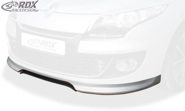 RDX Frontspoiler für RENAULT Megane 3 Limousine / Grandtour (2012+) Frontlippe Front Ansatz Spoilerlippe