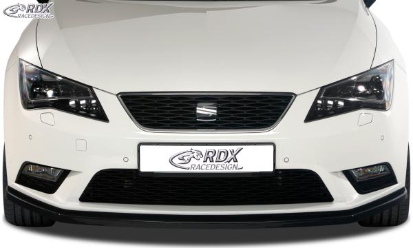 RDX Frontspoiler für SEAT Leon 5F / Leon 5F SC / Leon 5F ST Frontlippe Front Ansatz Vorne Spoilerlippe Schwert