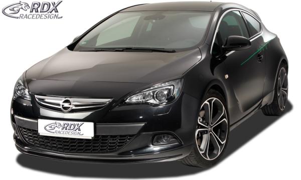 RDX Frontspoiler für OPEL Astra J GTC (nur für OPC-Line Frontlippe!) Frontlippe Front Ansatz Spoilerlippe