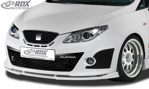 RDX Frontspoilerlippe VARIO-X für SEAT Ibiza 6J Cupra & Bocanegra -03/2012 Frontlippe Front Ansatz Vorne Spoilerlippe