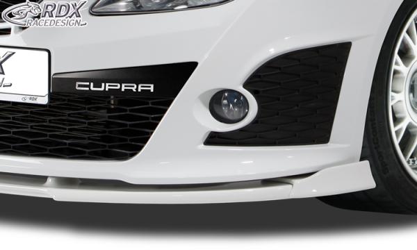 RDX Frontspoilerlippe VARIO-X für SEAT Ibiza 6J Cupra & Bocanegra -03/2012 Frontlippe Front Ansatz Vorne Spoilerlippe
