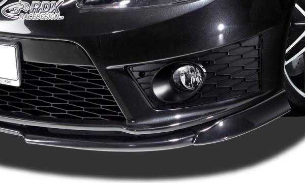 RDX Frontspoilerlippe VARIO-X für SEAT Leon 1P Facelift 2009+ FR & Cupra Frontlippe Front Ansatz Vorne Spoilerlippe