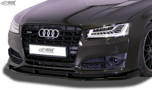 RDX Frontspoilerlippe VARIO-X für AUDI A8 D4/4H S-Line, S8, Sport-Edition (2013+) Frontlippe Front Ansatz Vorne Spoilerlippe