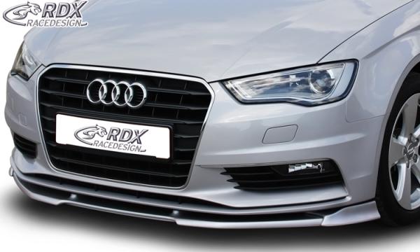 RDX Frontspoilerlippe VARIO-X für AUDI A3 8V, 8VA Sportback, 8VS Limousine, 8V7 Cabrio Frontlippe Front Ansatz Vorne Spoilerlippe