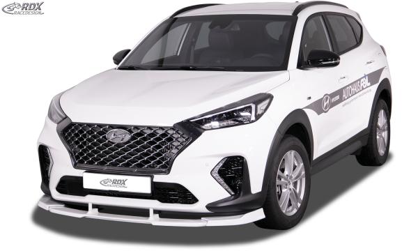 RDX Frontspoilerlippe VARIO-X für HYUNDAI Tucson N-Line (TL) 2018-2020 Frontlippe Front Ansatz Vorne Spoilerlippe