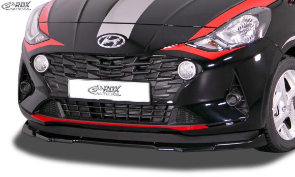 RDX Frontspoilerlippe VARIO-X für HYUNDAI i10 (AC3) 2020+ Frontlippe Front Ansatz Vorne Spoilerlippe