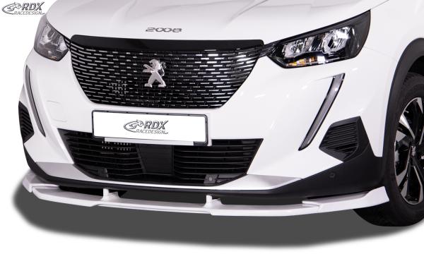 RDX Frontspoilerlippe VARIO-X für PEUGEOT 2008 (U) 2019+ Frontlippe Front Ansatz Vorne Spoilerlippe