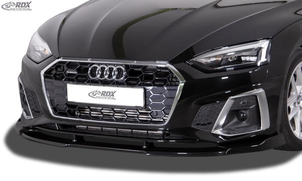 RDX Frontspoilerlippe VARIO-X für AUDI A5 S-Line / S5 (F5, 2020+) (Coupe + Cabrio + Sportback) Frontlippe Front Ansatz Vorne Spoilerlippe