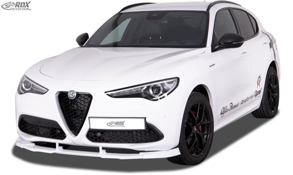 RDX Frontspoilerlippe VARIO-X für ALFA ROMEO Stelvio (949) 2017+ Frontlippe Front Ansatz Vorne Spoilerlippe