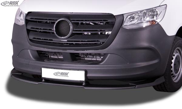 RDX Frontspoilerlippe VARIO-X für MERCEDES Sprinter (906/907/910 / 2018+) Frontlippe Front Ansatz Vorne Spoilerlippe
