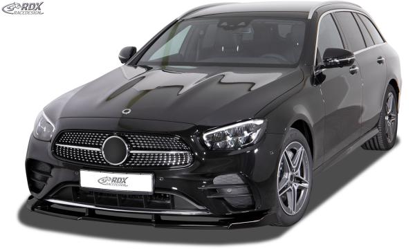 RDX Frontspoilerlippe VARIO-X für MERCEDES E-Klasse AMG-Line (2020+) W213, S213, A238, C238 Frontlippe Front Ansatz Vorne Spoilerlippe