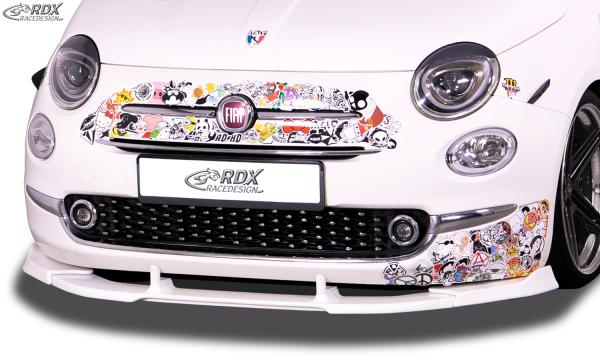 RDX Frontspoilerlippe VARIO-X für FIAT 500 2016+ Frontlippe Front Ansatz Vorne Spoilerlippe