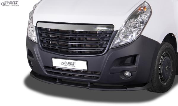 RDX Frontspoilerlippe VARIO-X für RENAULT Master (2010+) & OPEL Movano (2010+) Frontlippe Front Ansatz Vorne Spoilerlippe