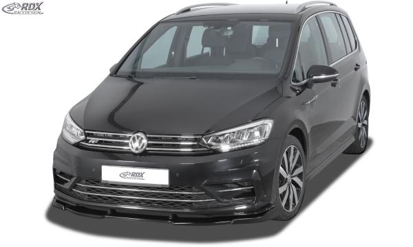 RDX Frontspoilerlippe VARIO-X für VW Touran R-Line (5T / 2015+) Frontlippe Front Ansatz Vorne Spoilerlippe